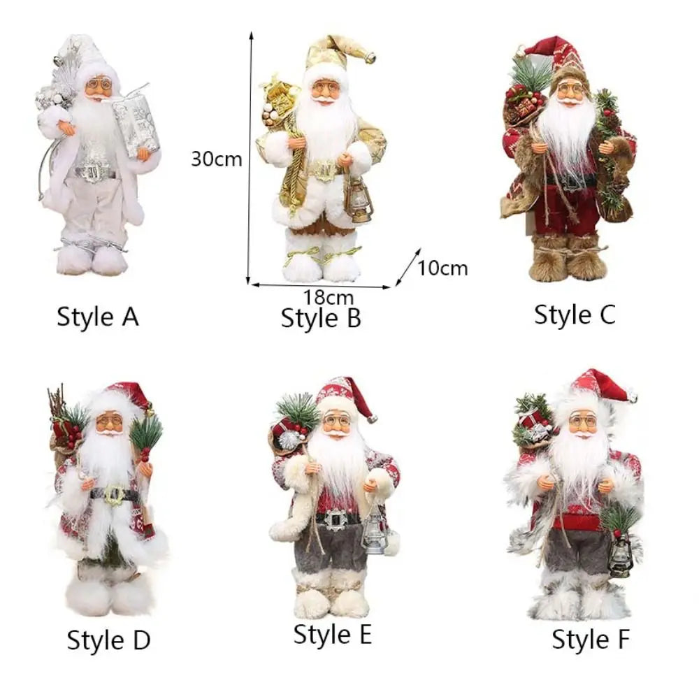 Boneco Papai Noel estatueta de papai Noel boneca de papai artesanato 30CM*18CM*10CM