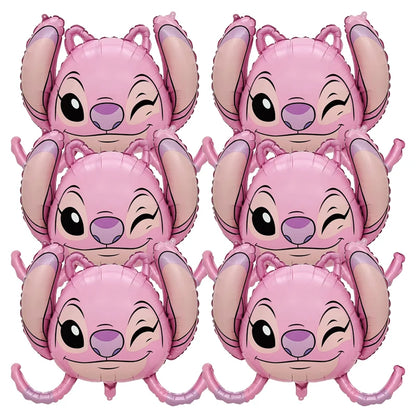 Lilo Stitch Decoração 6 Peças De Aniversário itens lilo stitch personalizados Balões