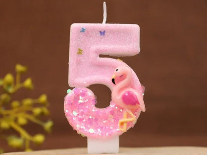 Velas de aniversário, velas numéricas para bolos de aniversário com borboleta e velas