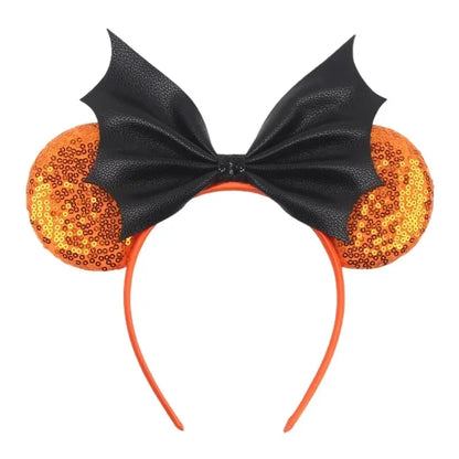 Tiaras Acessórios Disney Conjunto de 1 tiaras com orelhas rato para o Halloween, lantejoulas