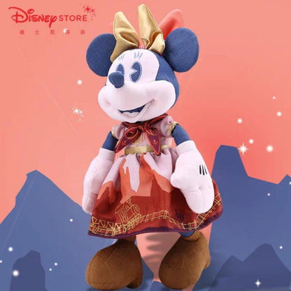 Minnie as melhores memórias de infância são feitas com os personagens mais amados da Disney! Coleção Minnie Mickey: Bonecas de Pelúcia recheadas para abraçar e se divertir