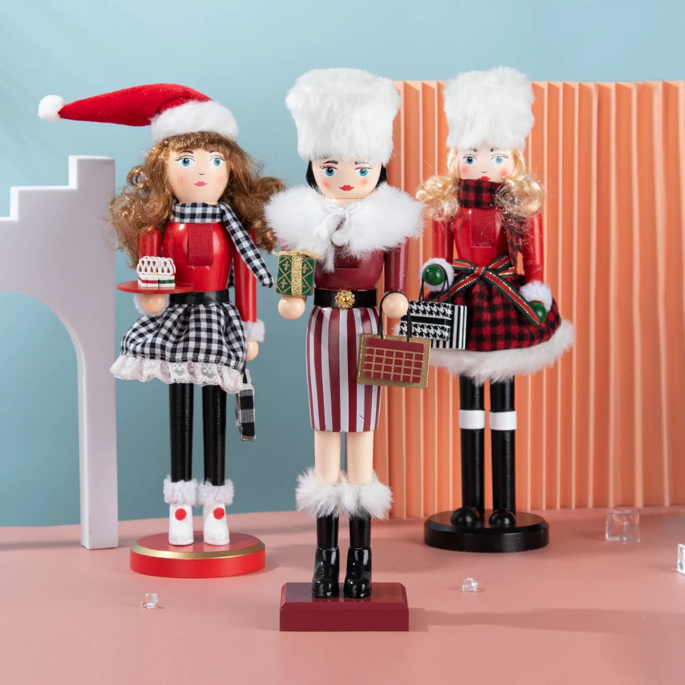 Soldado Quebra-nozes Brinquedo Fantoche De Figura De Árvore De Natal