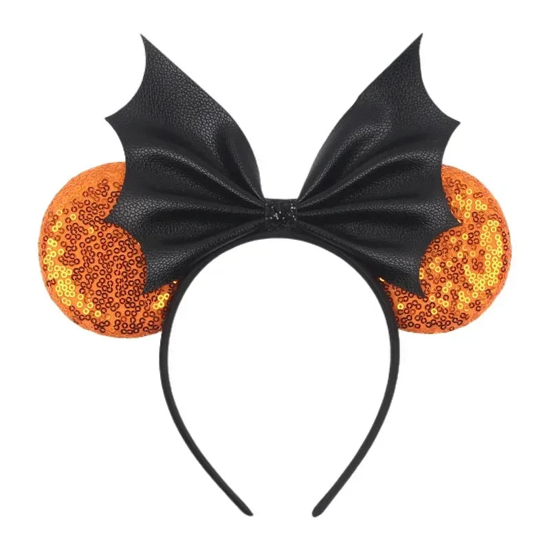 Tiaras Acessórios Disney Conjunto de 1 tiaras com orelhas rato para o Halloween, lantejoulas
