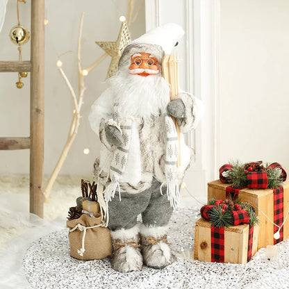 Papai Noel Papai Noel grande de 60cm, decoração de Feliz Natal para Lar, Feliz Ano Novo