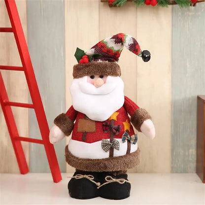 Boneco em pé de natal, presente Infantil, novidade, natal 60*18CM