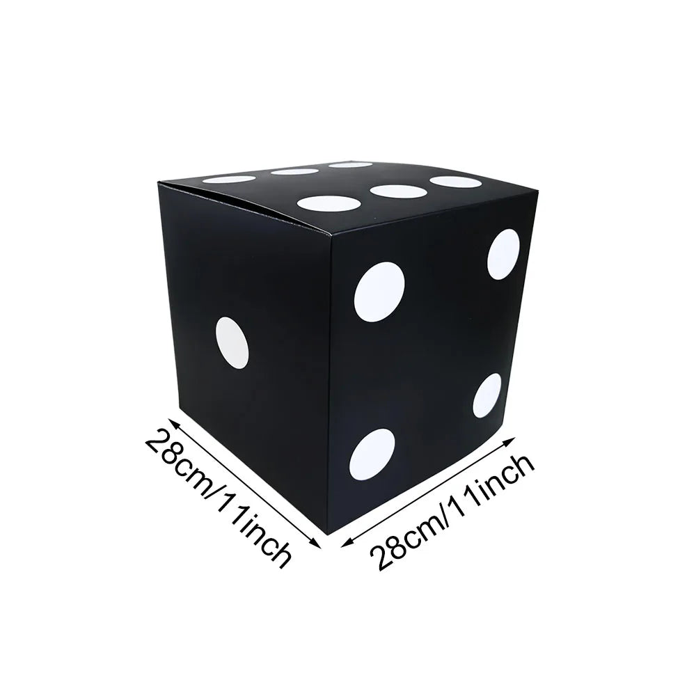 Cassio Poke 25 Peças de topo de cupcake com glitter, tema Vegas, palitos de dente e palitos