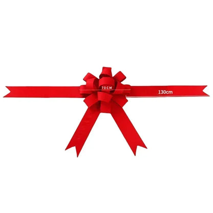 Grande Laço Vermelho De Presente Para Pendurar Carro/Moto/Inauguração, Decoração