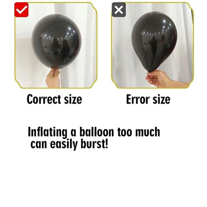 Balão Halloween, Balões látex coloridos com teia aranha - Guirlanda balões preto laranja