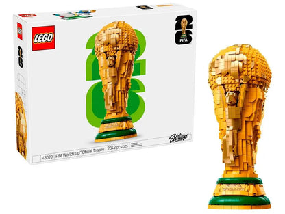 Troféu Oficial da Copa do Mundo LEGO e Troféu Oficial da Copa do Mundo FIFA