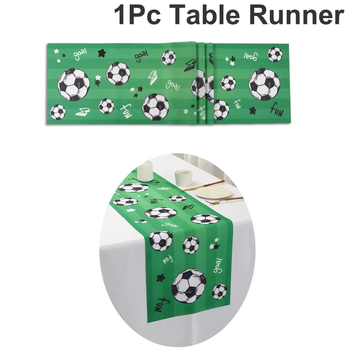 Toalha De Mesa Copa Mundo Futebol, Esportiva Para Chá Bebê, Tema Menino, Decoração