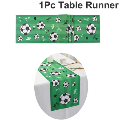 Toalha De Mesa Copa Mundo Futebol, Esportiva Para Chá Bebê, Tema Menino, Decoração