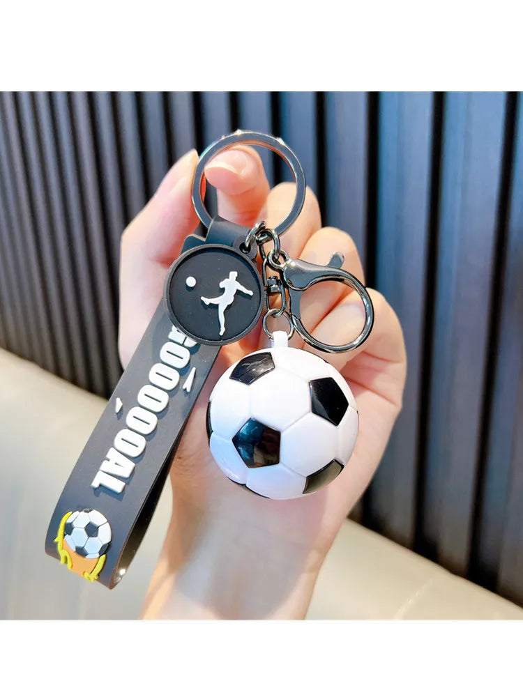 Chaveiro de futebol Copa do Mundo Chaveiro de Futebol Mini Bolas de Futebol - Chaveiro