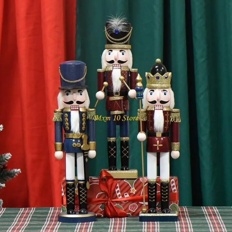 Quebra-nozes de bonecos de quebra-nozes de madeira de 15 polegadas da Store decoração