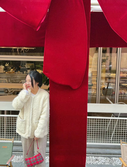 Laço gigante para inauguração