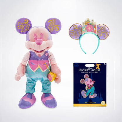 Disney Mickey Mouse Atração principal Edição Limitada Série 41cm Pelúcia Macia