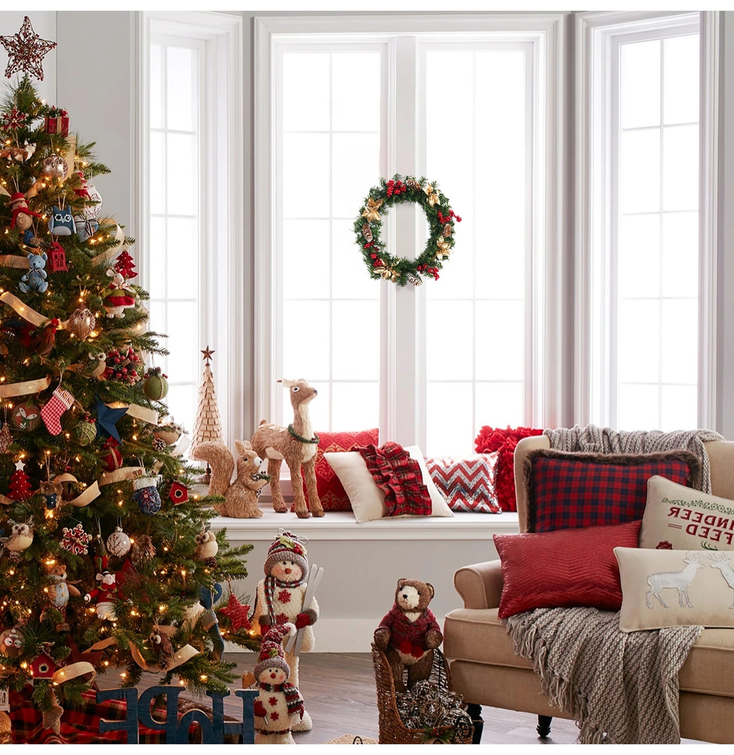 Guirlanda De Natal Enfeite De Guirlanda De Natal Decoração De Natal Decoração Pendurada