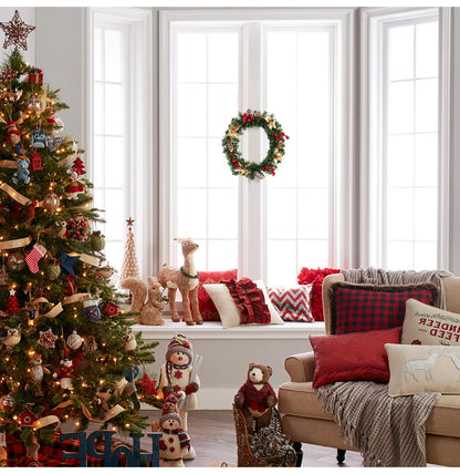 Guirlanda De Natal Enfeite De Guirlanda De Natal Decoração De Natal Decoração Pendurada