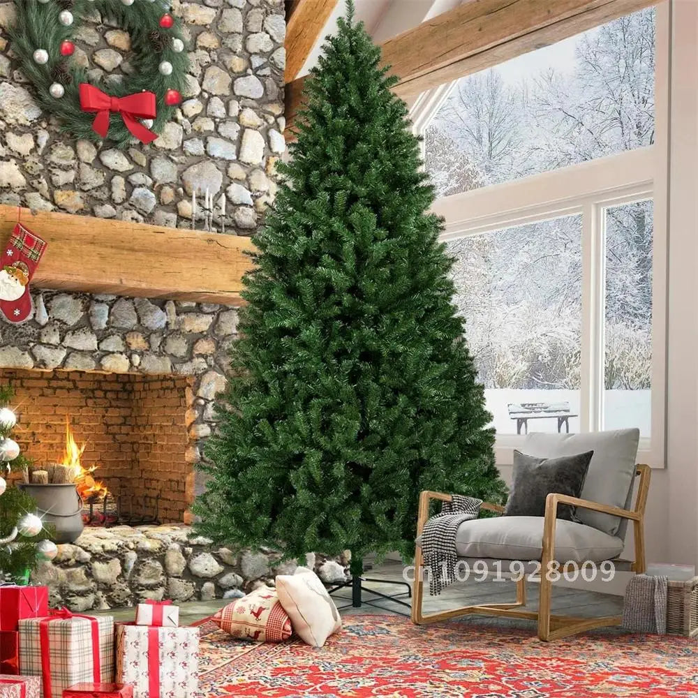 Árvore de Natal artificial de 6 FT com luzes pré-iluminadas, decorações de Natal internas