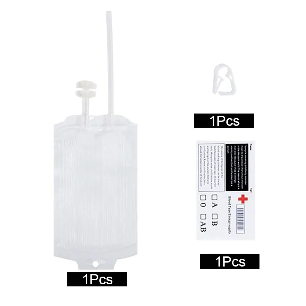 Sacos Sangue Halloween 10 Peças Saco de Sangue Halloween Sacos Sangue Reutilizáveis