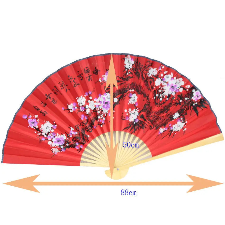 Leque Diferente De Madeira 120x220cm Bambu Branco leque de papel branco de bambu