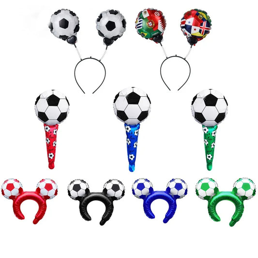 Balões de futebol copa do mundo c/ Kit Decoração Brasil Copa do Mundo Decorativas