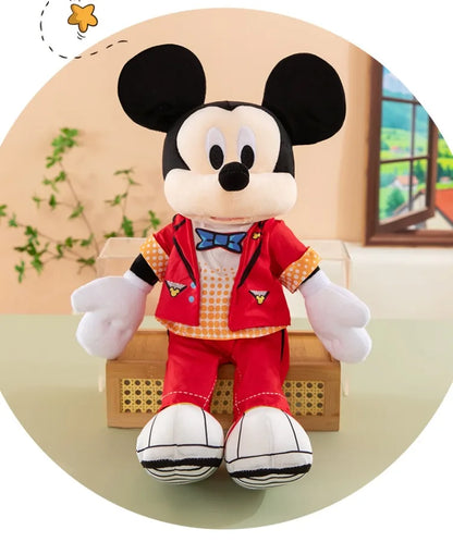 Pelúcia Mickey Mouse Vermelho, 45cm/55cm Disney Store de Terno Vermelho