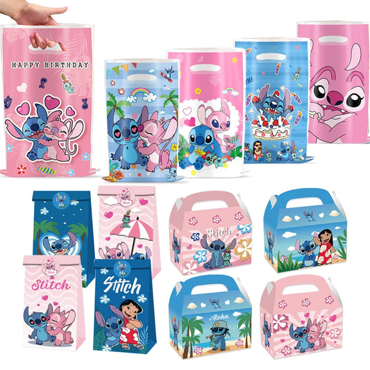 Itens lilo & stitch personalizados Saquinhos Surpresa Aniversário Disney Stitch & Angel