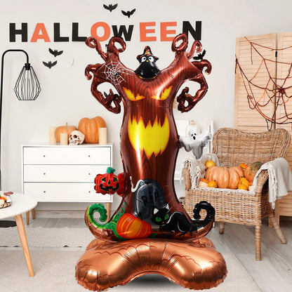 6 Pés Halloween inflável corpo caveira decoração ao ar livre inflável quintal corpo caveira