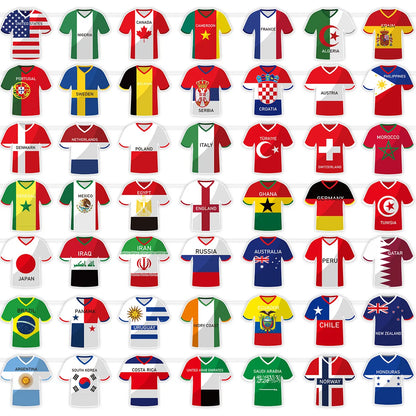 Bandeirinhas Copa do Mundo Internacional Decorativos De Futebol Para Festas E Bares
