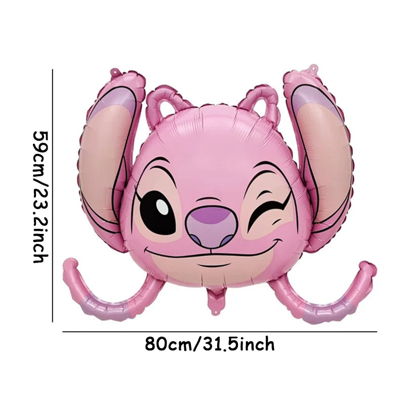 Lilo Stitch Decoração 6 Peças De Aniversário itens lilo stitch personalizados Balões