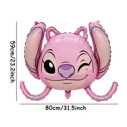 Lilo Stitch Decoração 6 Peças De Aniversário itens lilo stitch personalizados Balões