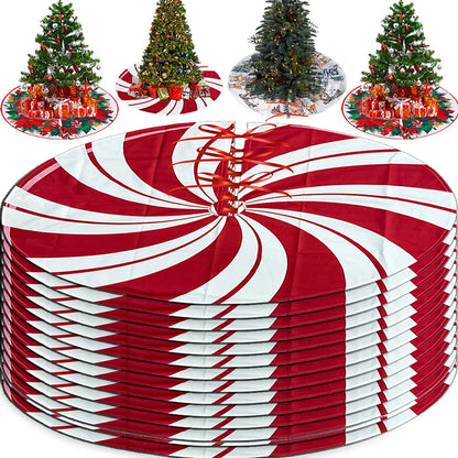 Saia para árvore de Natal, 75 até 122 cm, boneco de neve, rena, floco de neve, saia clássica