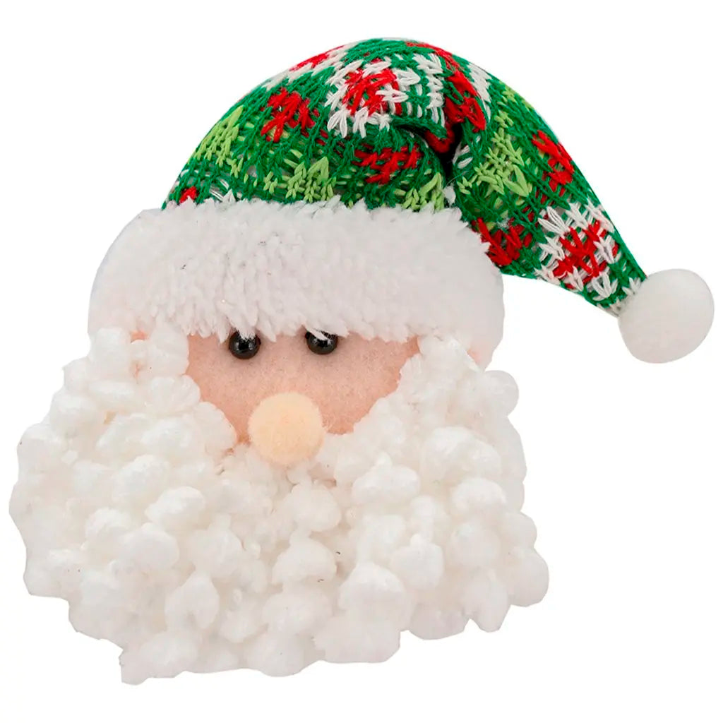 Kit Conjunto 1 Pendentes Árvore Natal Papai-Noel 15cm Ornamento Papai Noel Natalino