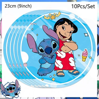 60 itens para festa de aniversário, incluindo copos, pratos e guardanapos para decoração
