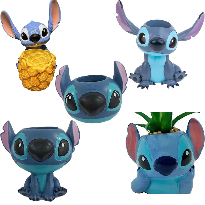 Balde pipoca portátil Toynk Disney Lilo & Stitch Pineapple 15cm