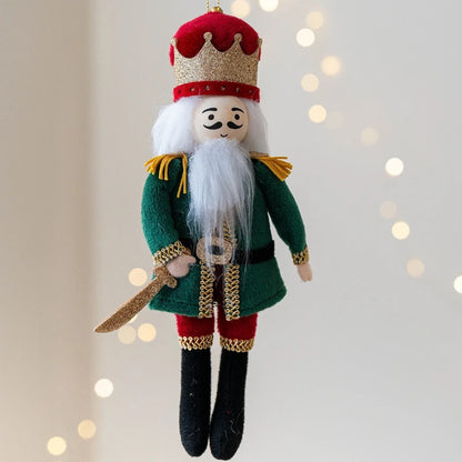 Quebra Nozes Pano 1 Peça de decoração de natal quebra-nozes | Soldado Quebra-Nozes