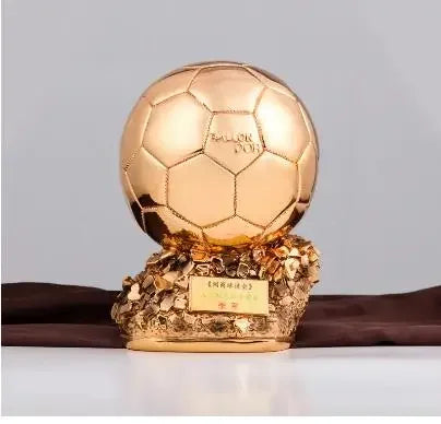 Bola de Copa do Mundo Futebol Dourado Personalizável Troféu Copa Mundo Troféu Futebol