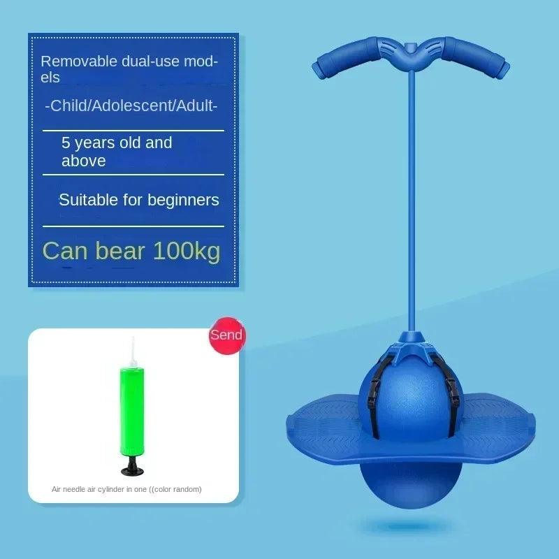 Pogo bola com alça Todas Idades pogo saltando bola meninas pogo vara saltar placa