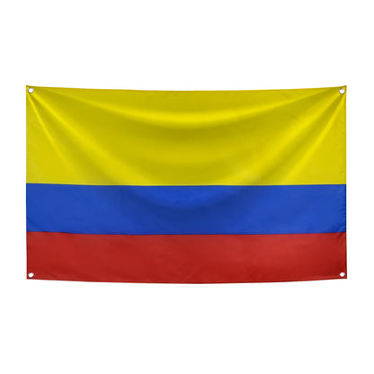 Copa do Mundo Bandeira Bandeira colombiana da Colômbia | 7,5 x 1,5 m | Bandeira do país