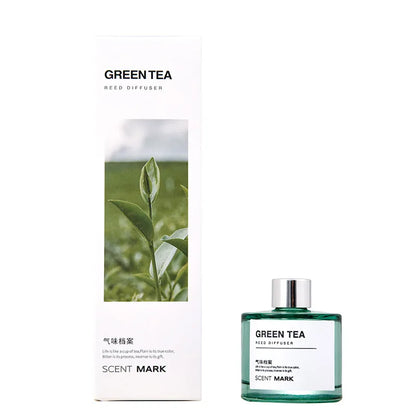 Conjunto de difusor de óleo essencial de fragrância para casa, difusor de aroma de rosa