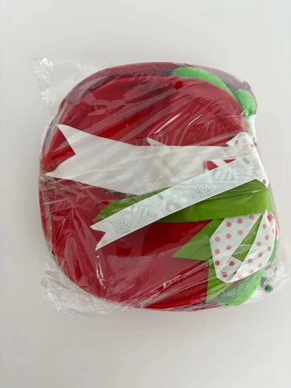 Ponteira Natal Premium Ponteira Decorativa Árvore de Natal, Enfeite Árvore Natalina Chapéu Vermelho Bengalas