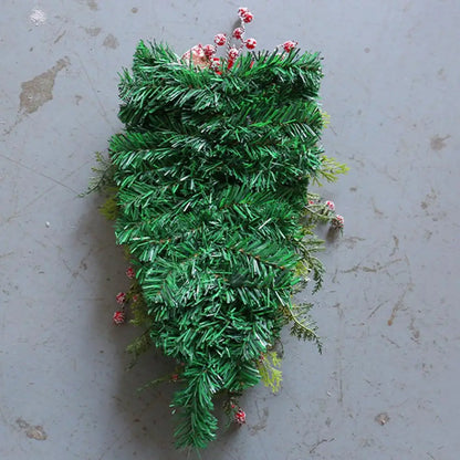 Guirlanda De Porta E Laços Enfeite De Natal