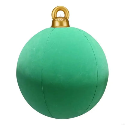Bola Natal Inflável para Shopping Center e Bolas Natalinas Coloridas Cenários Fotográficos