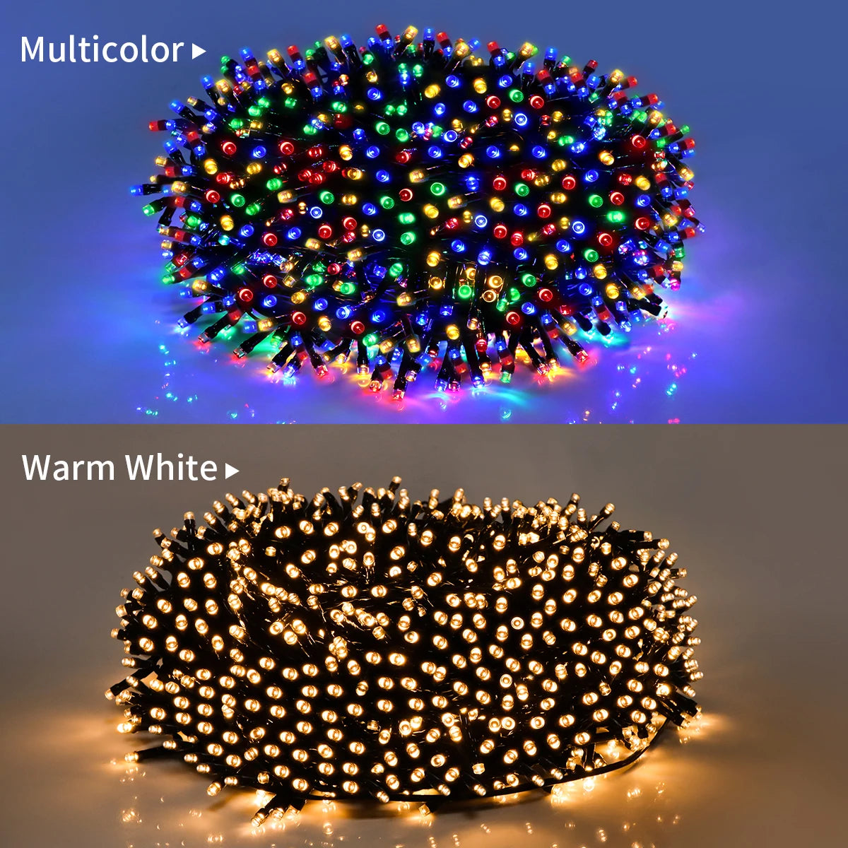 Luzes LED 100 lâmpadas decoração Pisca Piscas 600 leds Decoração Natal 600 Metro