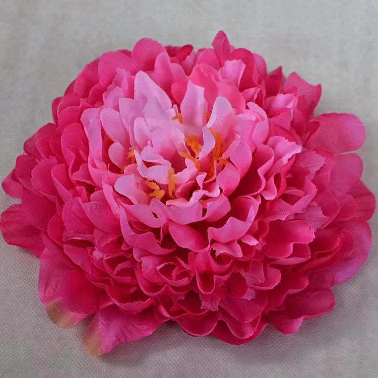 Simulação Peônia Flor , Exibição De Janela 18cm PE Artificial  e Adereços Fotográficos