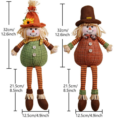 Kit 1 Espantalhos Festa Junina Decoração Mesa Arraiá 32cm*12.6 Pol.