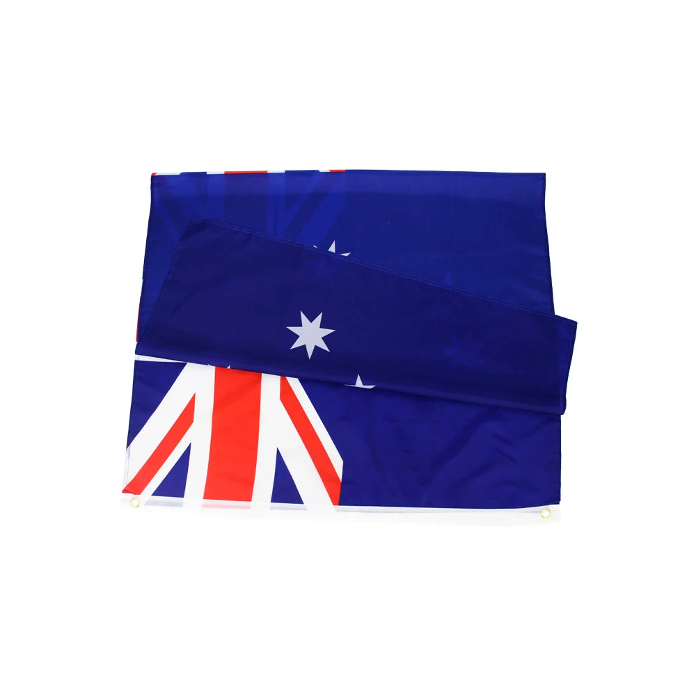 Bandeira Austrália Oficial 90 x 150 cm Grande com Costura Reforçada