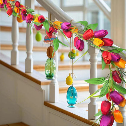 Coroa De Tulipas Do Dia Das Mães | Decoração De Portas