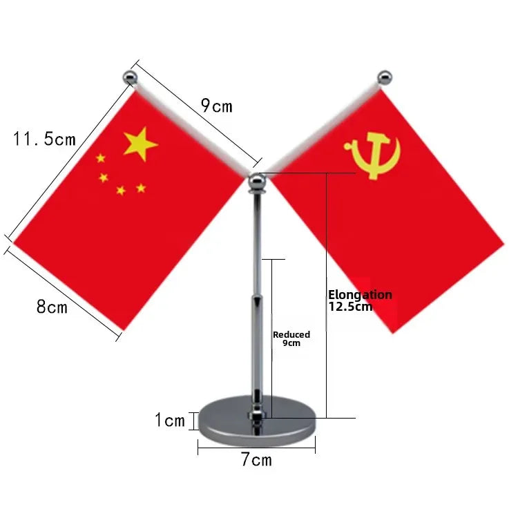 Bandeiras Militares com Suporte de Bandeira de Metal