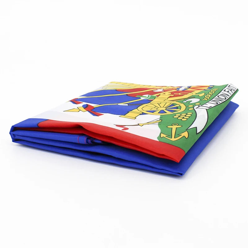 Bandeira do Haiti 1,2 x 1,8 m Bandeira nacional Copa do Mundo haitiana para celebrações